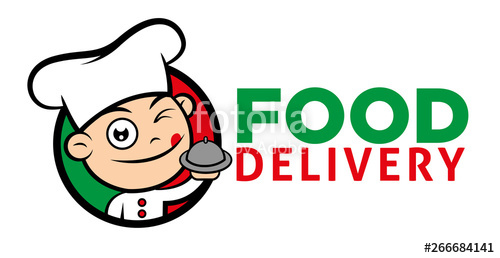 500x258 Cute Italian Chef Serving For Food Delivery