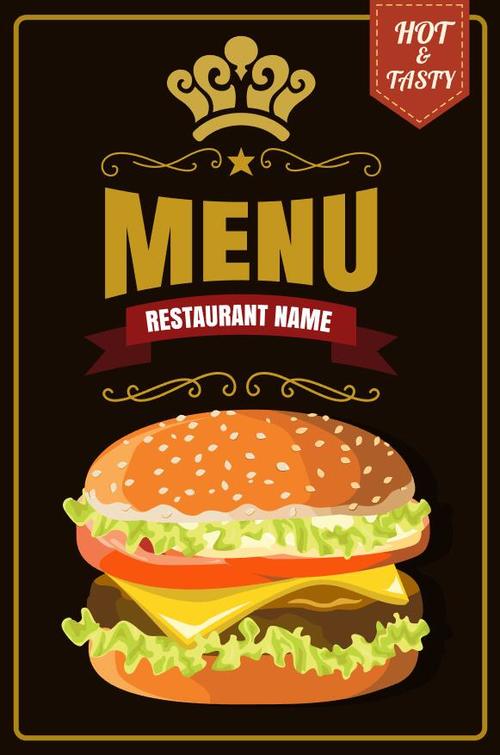 Hamburg Flyer Vector Free Download 500x755 Hamburg Flyer Vector Free Download