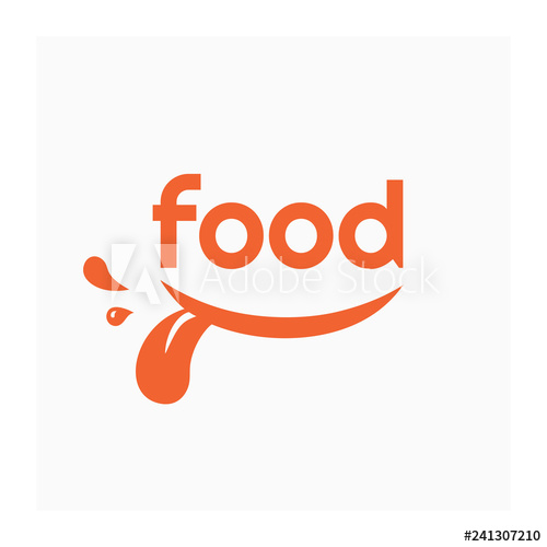 Food Logo With Smile Label For Food Company Grocery Store Logo 500x500 Food Logo With Smile Label For Food Company Grocery Store Logo