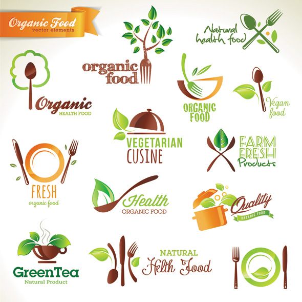 Organic Food Logo Vectors Vector Bee Logo Logo Food, Organic 590x589 Organic Food Logo Vectors Vector Bee Logo Logo Food, Organic