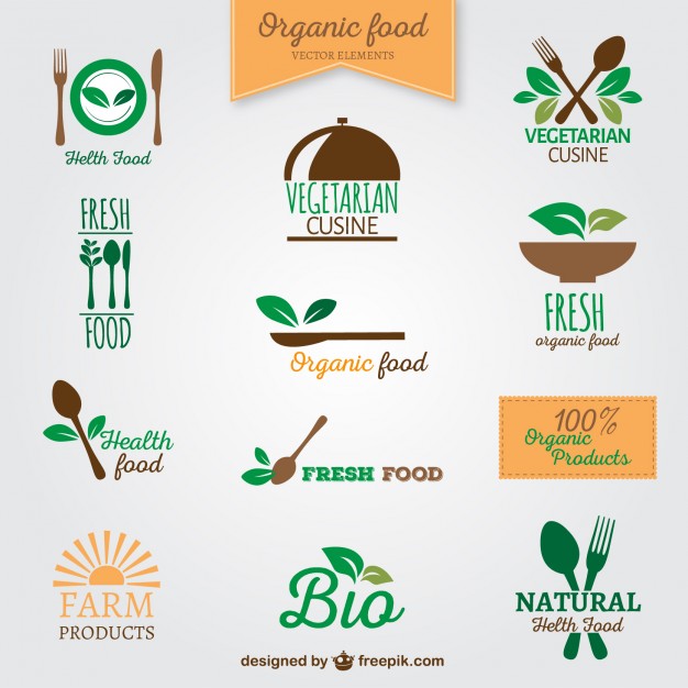 Organic Food Logos Vector Free Download 626x626 Organic Food Logos Vector Free Download