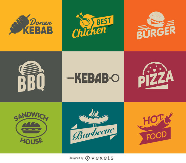Fast Food Logos 650x570 Fast Food Logos