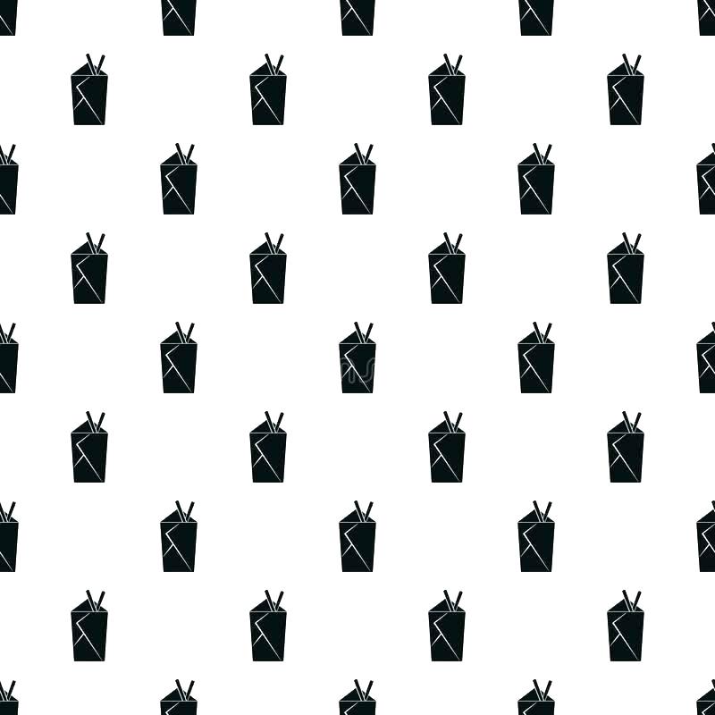 800x800 Ideas Take Out Box Template And Download Food Pattern Vector Stock