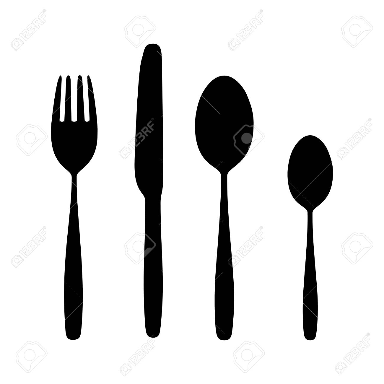 1300x1300 Huge Collection Of 'food Silhouette' Download More Than Images