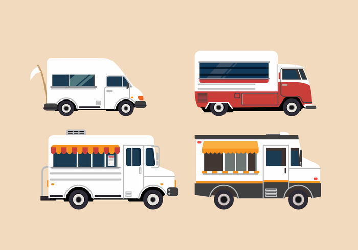 700x490 Food Truck Free Vector Art