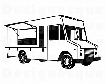 340x270 Food Truck Clipart Etsy