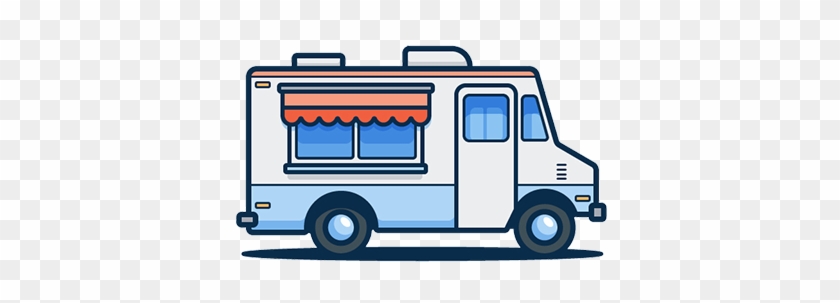 840x303 Car Street Food Food Truck Illustration