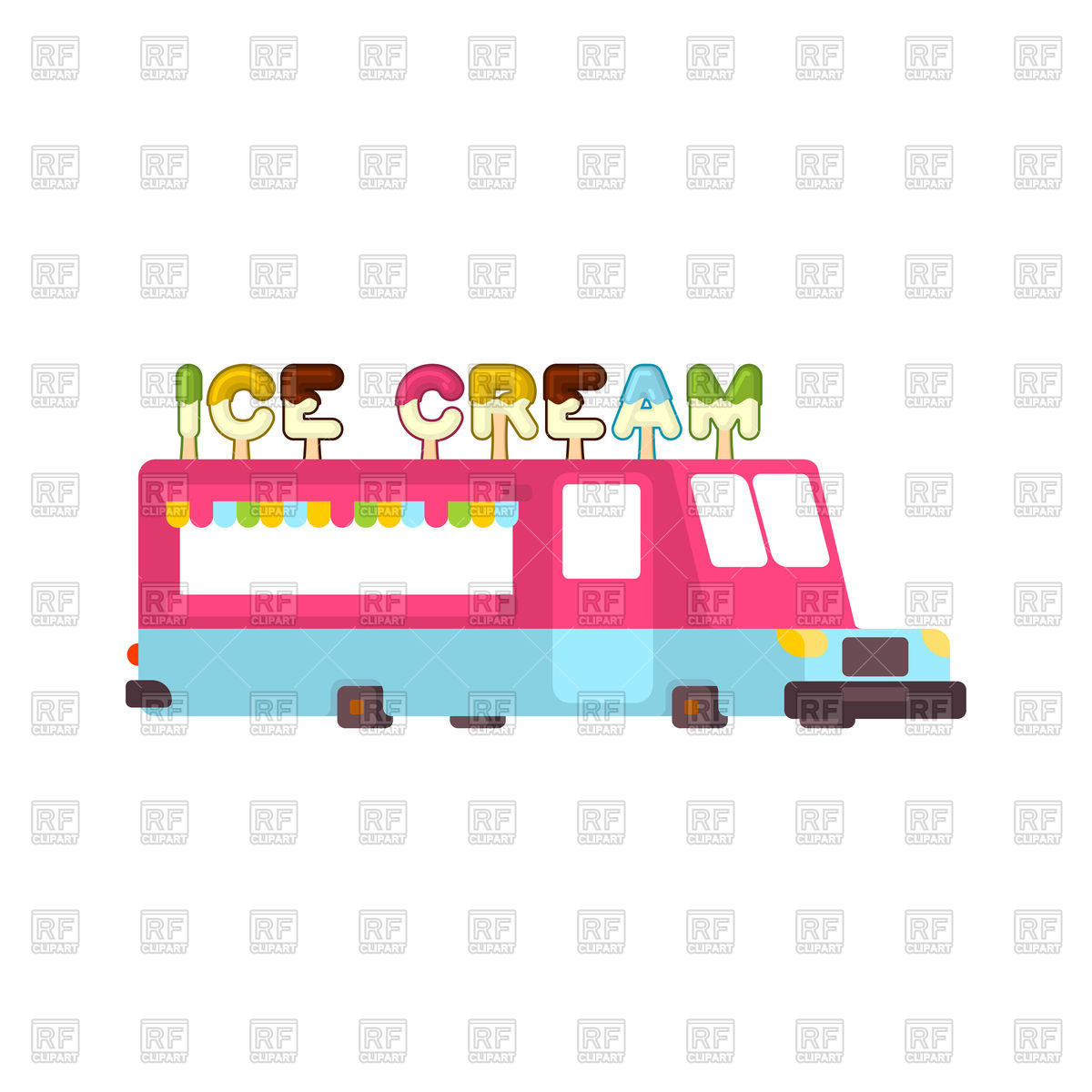 1200x1200 Ice Cream Car