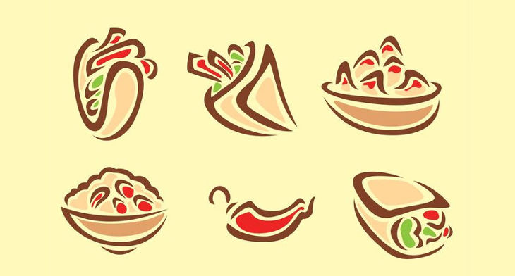 730x392 Food Vectors