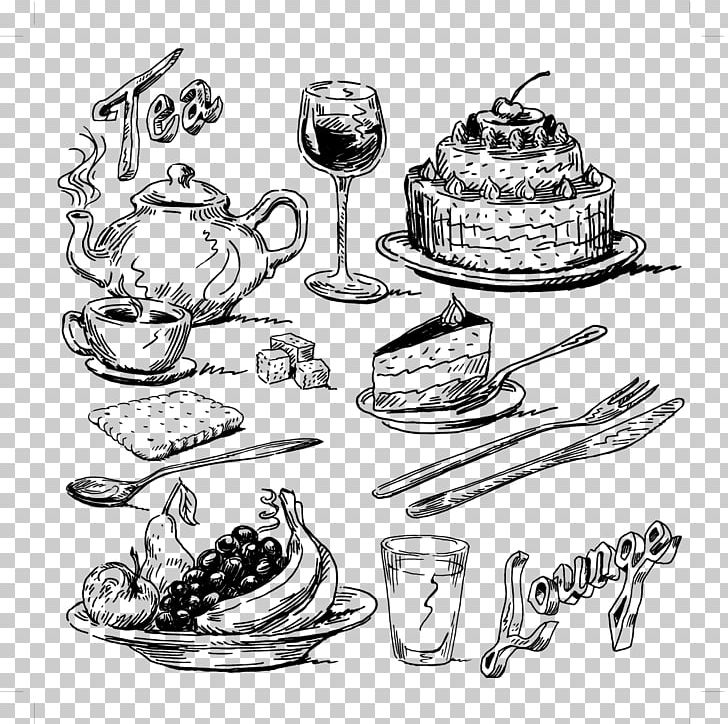 Food Vector Black And White at Vectorified.com | Collection of Food ...