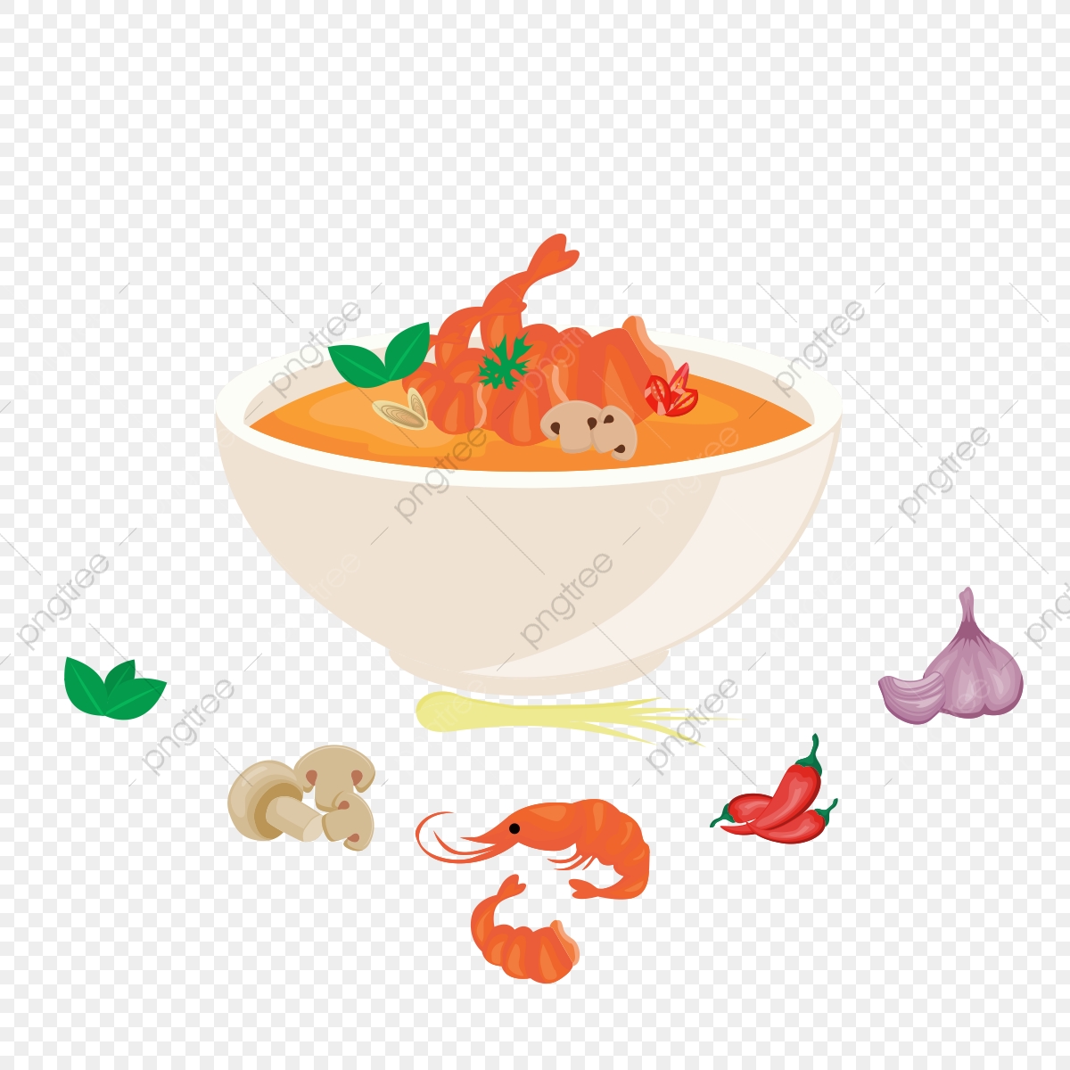 1200x1200 Thai Food Vector Design Illustration, Food, Th Thailand Png