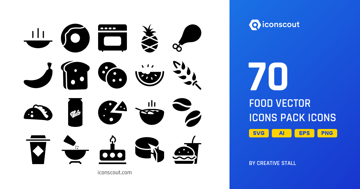1200x630 Download Food Vector Icons Pack Icon Pack