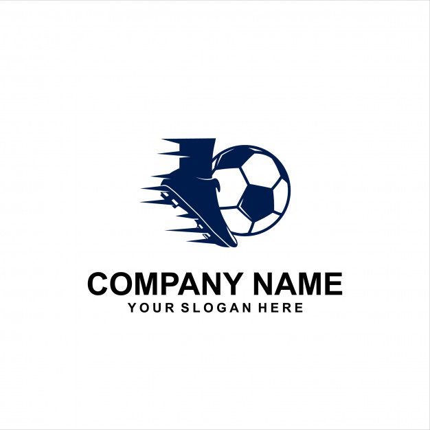 626x626 Foot Ball Logo Vector Premium Download