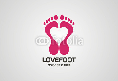 400x274 Love Foot Logo Vector Buy Photos Ap Images Detailview