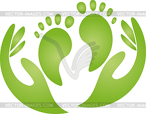 300x236 Feet, Hands, Physiotherapy, Massage, Foot Care, Logo