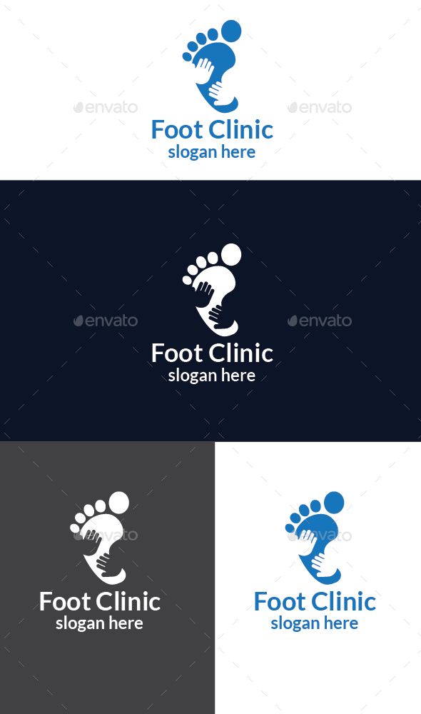 590x1000 Foot Clinic Logo