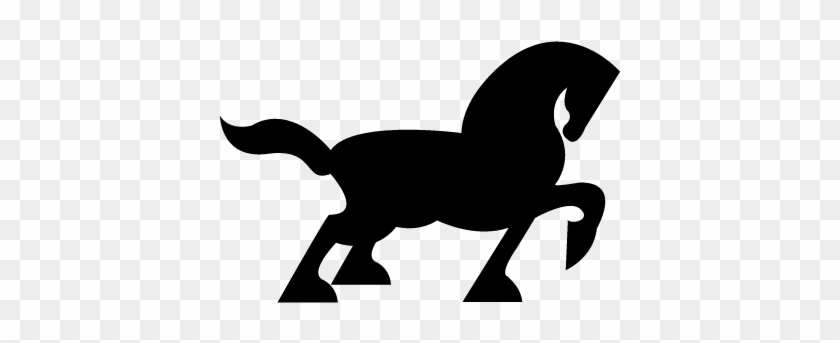 840x343 Horse Black Silhouette Vector