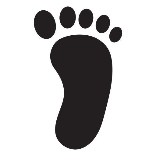 Foot Silhouette Vector at Vectorified.com | Collection of Foot ...