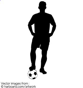 335x355 Download Soccer Player Foot On Ball