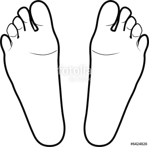 Feet Vector Illustration Stock Image And Royalty Free Vector 500x495 Feet Vector Illustration Stock Image And Royalty Free Vector