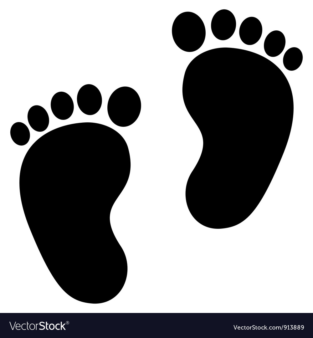 Foot Vector 1000x1080 Foot Vector