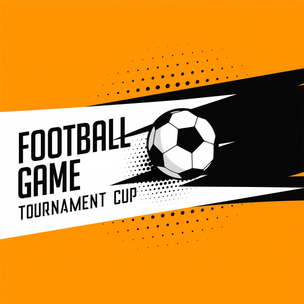626x626 Football Soccer Tournament Game Vector Background Vector Free