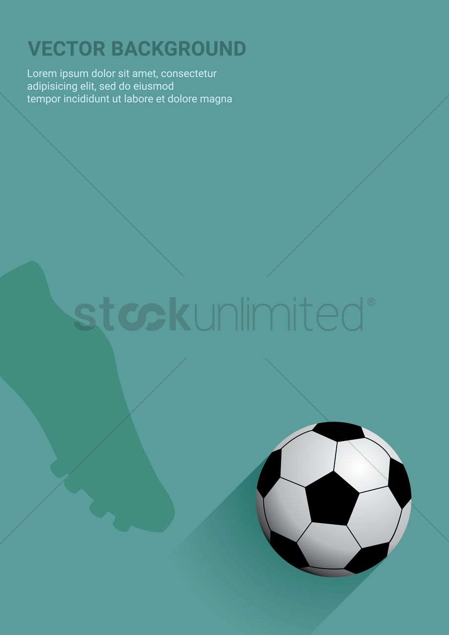 919x1300 Football Vector Background Vector Image