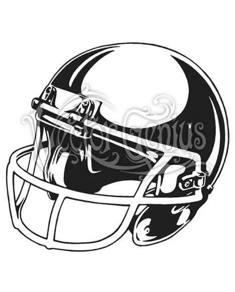 468x580 Football Helmet Clip Art