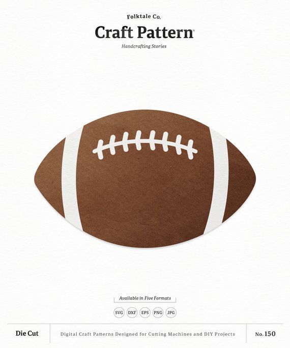 570x684 Vector Football Football Craft Pattern, Football Sports