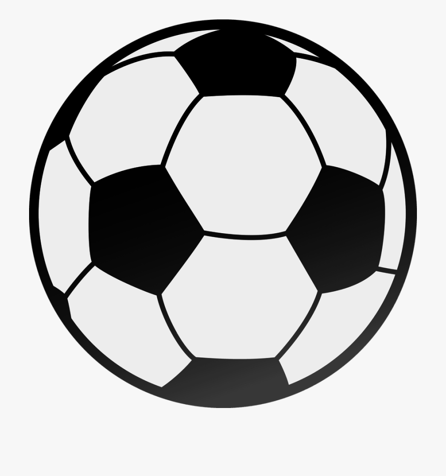 920x980 Football Black And White Image Of Football Clipart