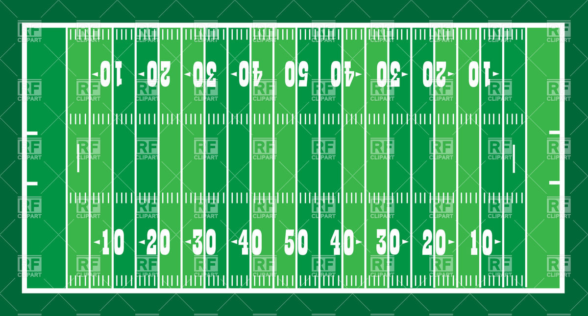 1200x646 American Football Field Layout Vector Image Of Sport And Leisure