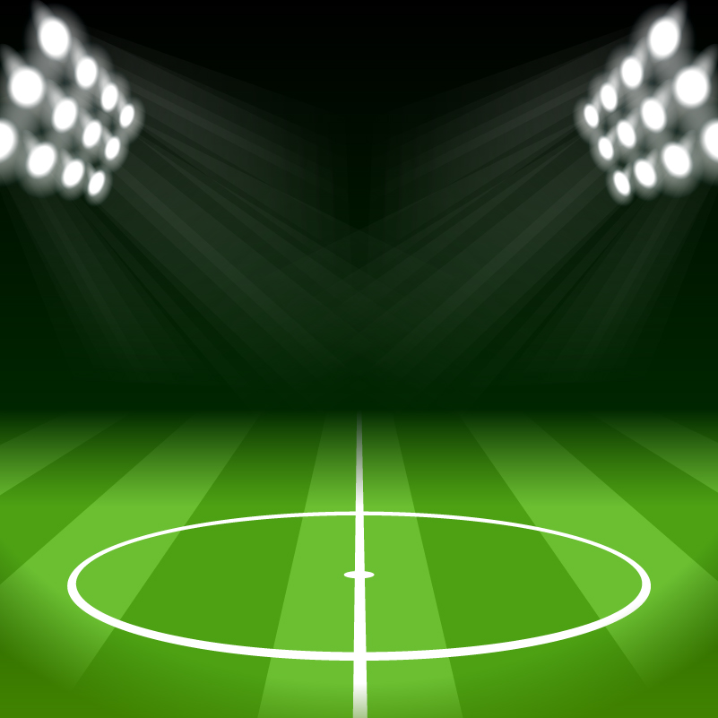 801x801 Spotlight Football Field Vector Free Vector Graphic Download