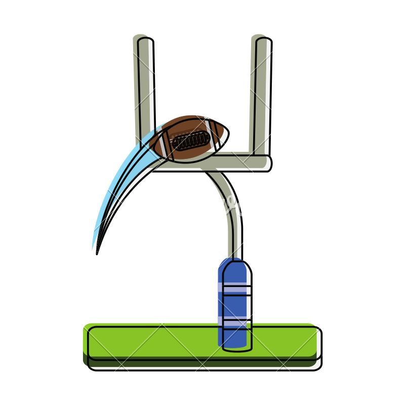 Football Goal Post Vector At Collection Of Football