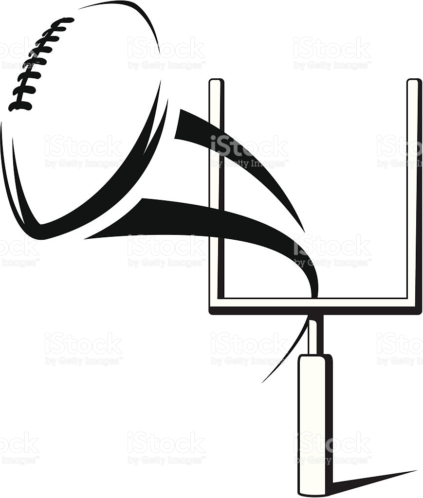 Goal Post Football Clipart 869x1024 Goal Post Football Clipart