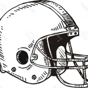 Photostock Vector Black Silhouette American Football Helmet Vector 300x300 Photostock Vector Black Silhouette American Football Helmet Vector