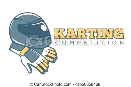 450x299 Club Or Kart Races Sport Competition Vector Racer Helmet Template