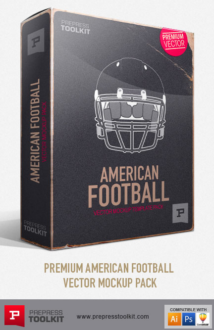 American Football Uniform Vector Mockup Template Pack 432x667 American Football Uniform Vector Mockup Template Pack