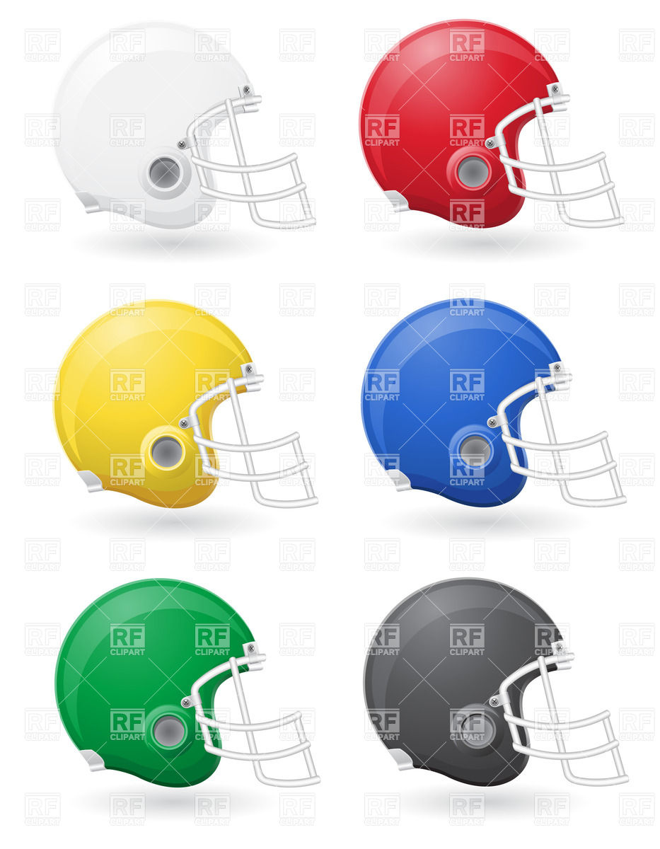 933x1200 Set Of American Football Helmets Vector Image Of Sport And Leisure