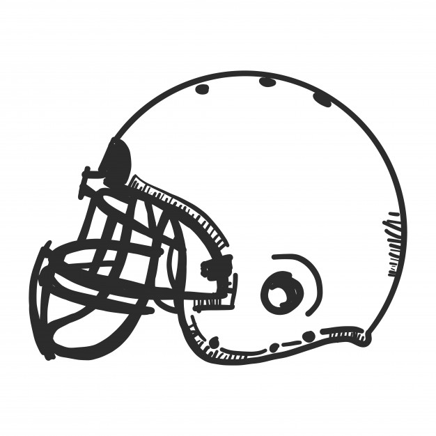 Doodle American Football Helmet Vector Free Download 626x626 Doodle American Football Helmet Vector Free Download