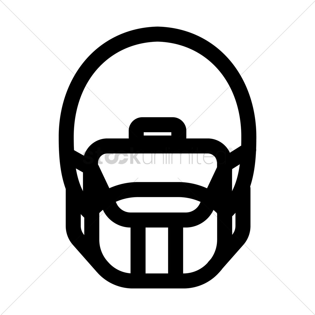 American Football Helmet Vector Image 1300x1300 American Football Helmet Vector Image