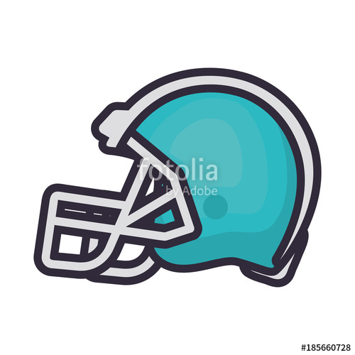 American Football Helmet Vector Illustration Stock Image 500x500 American Football Helmet Vector Illustration Stock Image