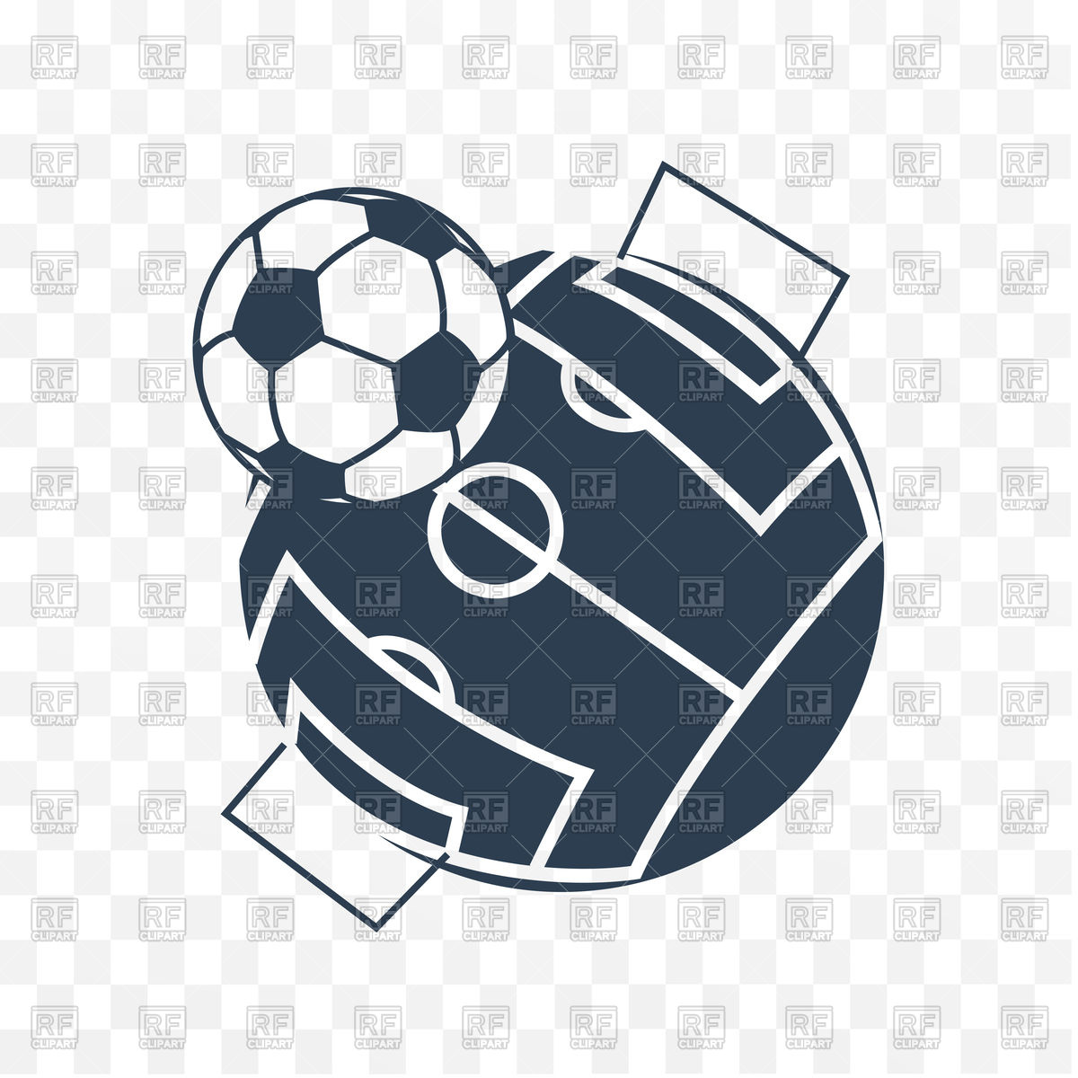 1200x1200 Football Soccer Ball Icon Vector Image Of Sport And Leisure
