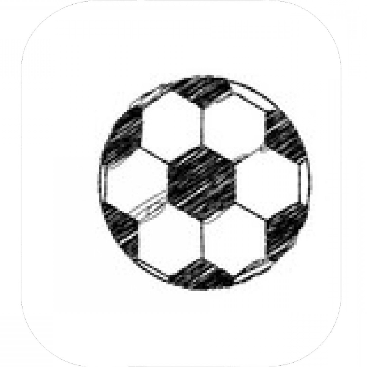 1440x1440 Old Soccer Ball Vector Hoodamathrun