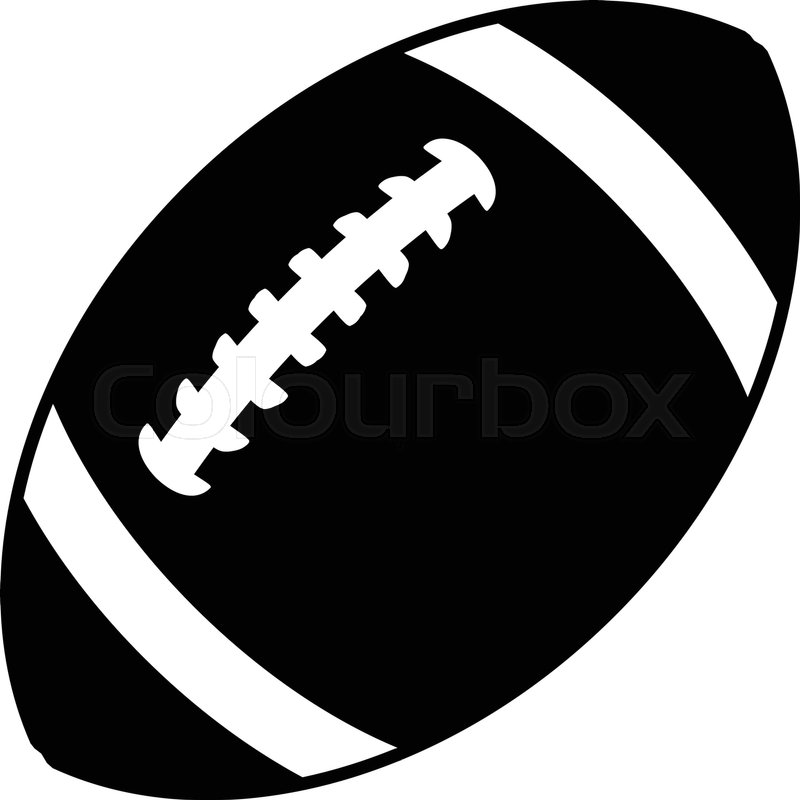 800x800 American Football Logo Vector Icon Stock Vector Colourbox