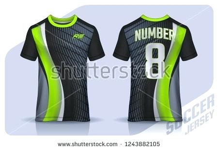 450x310 Soccer Jersey And T Shirt Sport Template Graphic Design