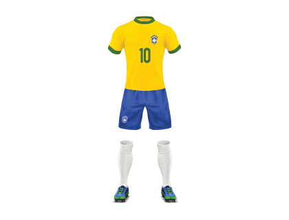420x320 Brazil Football Team Jersey Vector Logopik