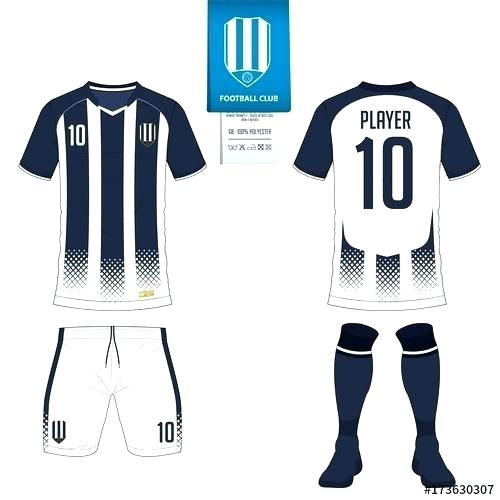 500x500 Free Football Kit Template On Download Design Football Kit