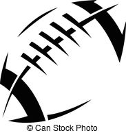 183x194 Football Laces Vector Vector Clipart Illustrations Football