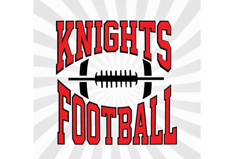 794x529 Knights Football Laces Sport Vector Player Mascot Dxf Etsy