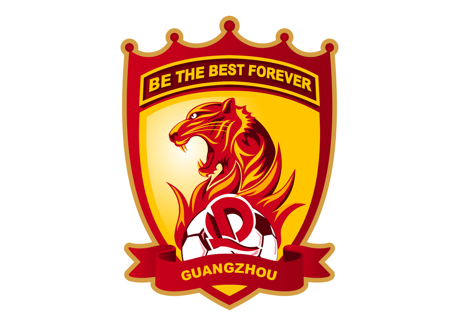1600x1136 Guangzhou Evergrande Football Club Logo Vector Format Cdr